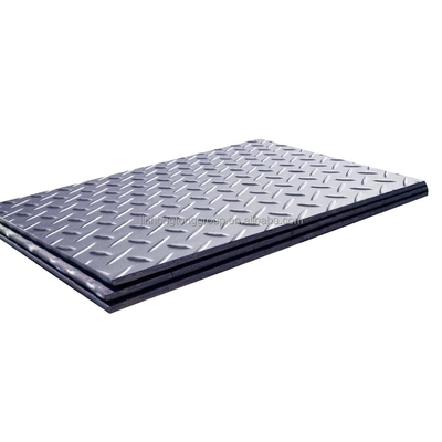 Placa de aço carbono estrutural laminada a quente Q235 JIS G3101 SS400 com tecnologia de padrão de flores de diamantes de lentilhas