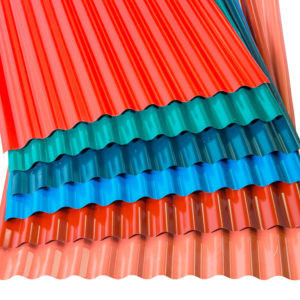 Folha de telhado corrugada galvanizada GC de 2 mm certificada pela SASO 0.12-1.2mm*600-1250mm Espessura 0.12-1.2mm*600-1250mm
