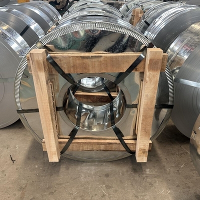 Folha de aço em bobina JISG3302 SGCC Cobre de zinco de 0,2 mm bobinas de ferro galvanizado a quente com grande spangle e /- tolerância de 1%
