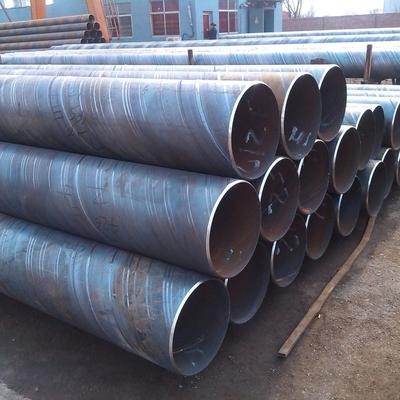 Tubo de aço soldado de diâmetro 380 mm Q235 Q355 para materiais de construção e condições de pagamento TT LC
