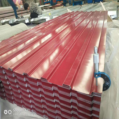 Tecelagem de aço galvanizado revestido de cor revestido de aço galvanizado Tecelagem de chapa de ferro para solda Serviço de processamento na fabricação