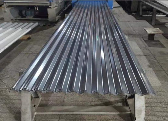 2001-3600mm Folha de policarbonato ondulado de comprimento para painéis de telhado transparentes Aço galvanizado ondulado certificado ISO9001