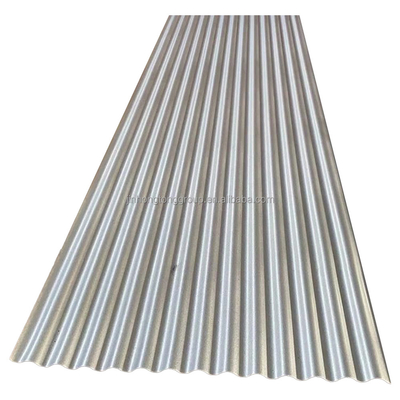 20-275 g/m2 revestimento de zinco folha corrugada galvanizada para material de construção de telhado e parede