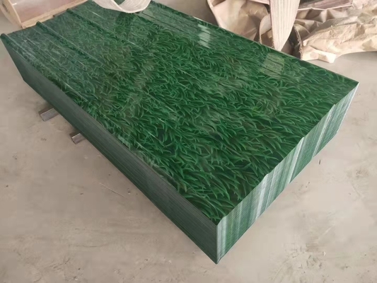 ± 1% Tolerância PPGI Chapa de onda de bobina GI Chapa de aço corrugado para chapa de telhado de ferro galvanizado pré-pintada