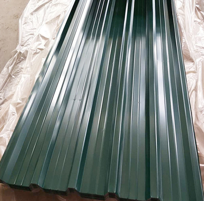 Serviço de processamento de descolagem 1800-2000mm comprimento chapa de telhado de ferro galvanizado pré-pintada para material de construção de metal