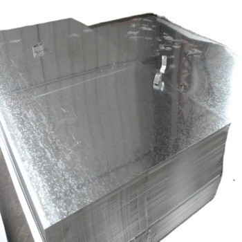 Chapa de aço galvanizada revestida de zinco, não oleada DX5, laminada a frio, baseada na técnica oleada ou não oleada