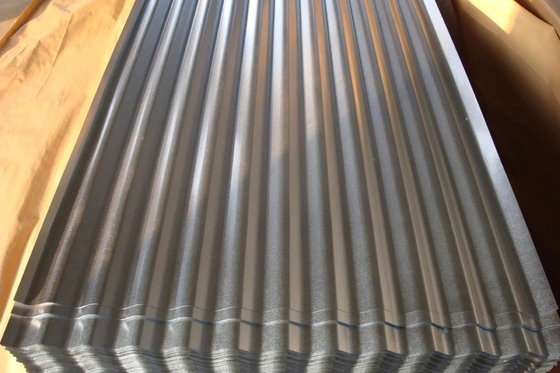 2001-3600mm comprimento GI telhado ondulado zinc revestido bobina de folha galvanizada para aplicações de parede e telhado