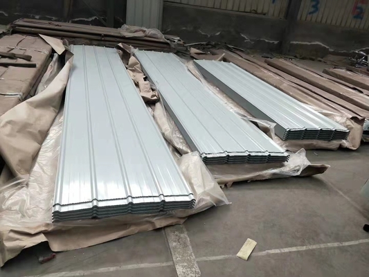 Decoiling ferro IBR Preços por folha Cor corrugado de aço folha de telhado Galvanizado zinco alumínio PPGI folha de telhado de metal