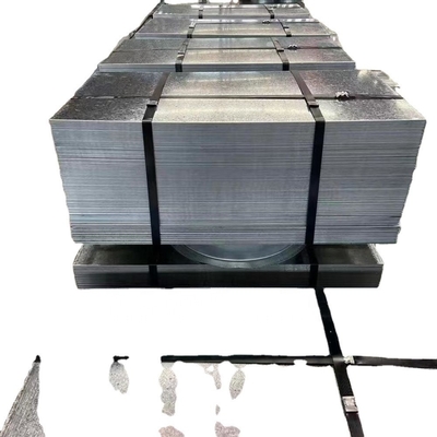 Aço carbono de grau Dx51d Dx52d 0,3 mm 0,4 mm Espessura Chapa de bobina de aço galvanizado revestida com zinco para fabricação de chapas metálicas