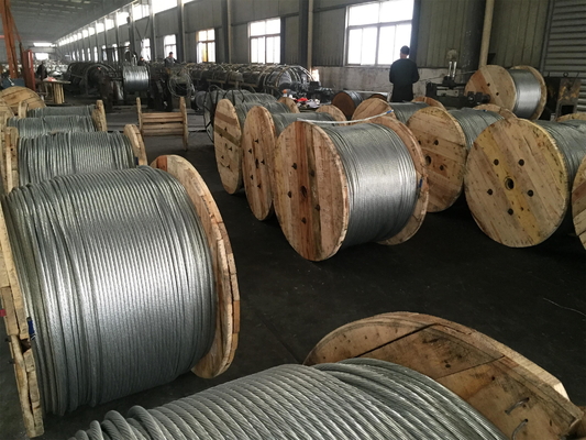 Saling 6x19WS IWRC 6x19WS FC fios de corda de aço galvanizados não galvanizados / mergulhados a quente para requisitos do cliente de comprimento marítimo