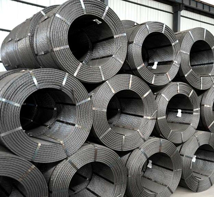 Saling 6x19WS IWRC 6x19WS FC fios de corda de aço galvanizados não galvanizados / mergulhados a quente para requisitos do cliente de comprimento marítimo
