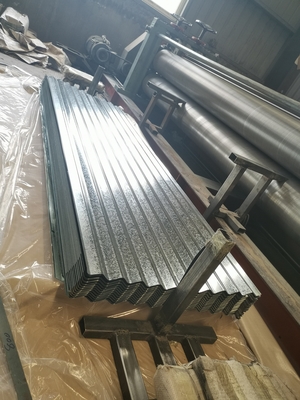 Folha de telhado de ferro galvanizado ondulado para o Nepal com ASTM/AISI/SGCC/CGCC/TDC51DZM/TDC52DTS350GD/TS550GD/DX51D Z Q195-q345