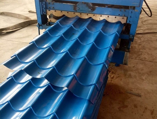 Tolerância de decoração de telhado ± 1% Aço corrugado DX51D DX52D Chapas de telhado de aço galvanizado Preços Chapa de telhado corrugada