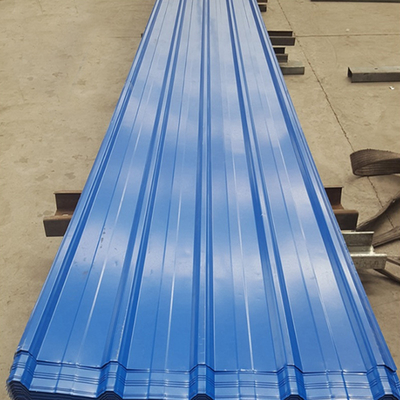 Tolerância de decoração de telhado ± 1% Aço corrugado DX51D DX52D Chapas de telhado de aço galvanizado Preços Chapa de telhado corrugada