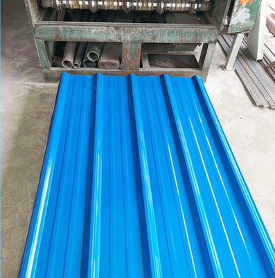 Descolagem PPGL revestido por cores Chapas de telhado corrugadas zinc galvanizado metal corrugado chapa de ferro pré-pintada aço galvanizado