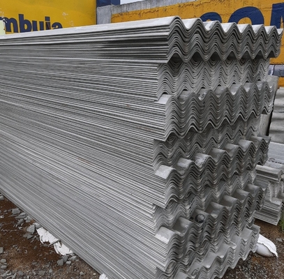 Alta resistência a condições extremas, chapa de telhado de aço galvanizado ondulado com certificação JIS e tolerância de ± 1%
