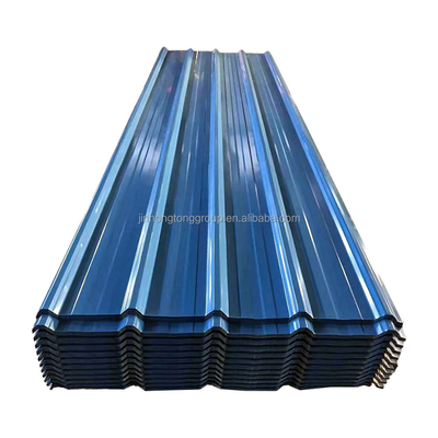 SGCC/CGCC/DX51D Z/Q195-Q345 PPGI Coil de aço revestido de cor Chapa de aço pré-pintada GI GL Materiais de construção PPGI Wave