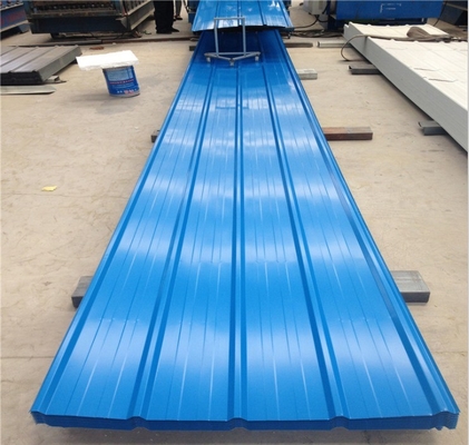 SGCC/CGCC/DX51D Z/Q195-Q345 PPGI Coil de aço revestido de cor Chapa de aço pré-pintada GI GL Materiais de construção PPGI Wave