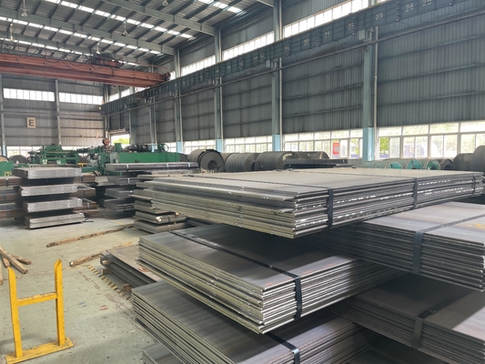 Chapa de aço não ligado laminada a quente Q195 Q215 Estrutura de aço para edifícios Chapa de aço carbono para aplicações industriais