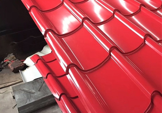 Espessura 0,2 4 mm Chapa de aço galvanizado ondulado revestida por cores de 4 pés x 8 pés para telhado SGCC/CGCC/DX51D Z/Q195-Q345