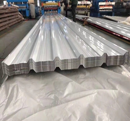 Pré-pintado Ppgl Roofing Sheet Metal Roof Panel Galvanizado Ppgi THK SGCC DC51D 0.2 4 mm Padrão ASTM
