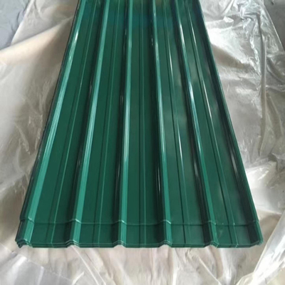 Pré-pintado Ppgl Roofing Sheet Metal Roof Panel Galvanizado Ppgi THK SGCC DC51D 0.2 4 mm Padrão ASTM