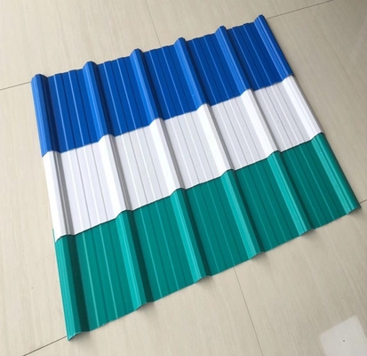 Chapa de telhado de cor de metal RAL personalizada Chapa de aço corrugado PPGI para telhado e outros materiais de construção