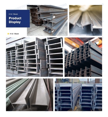 Faturamento por peso real de vigas laminadas a quente de aço carbono estrutural vigas H de ferro I de material industrial