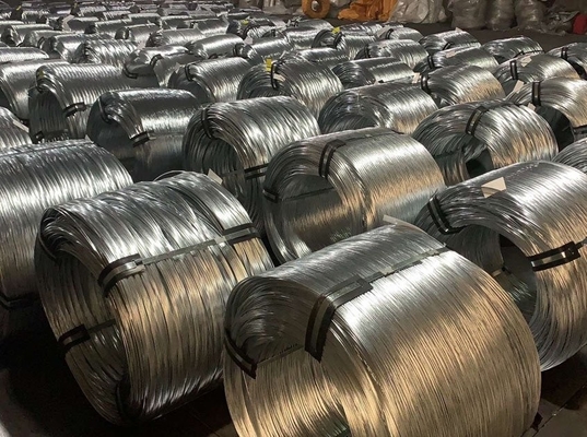 Fios de aço galvanizados com certificado TUV e amostras disponíveis