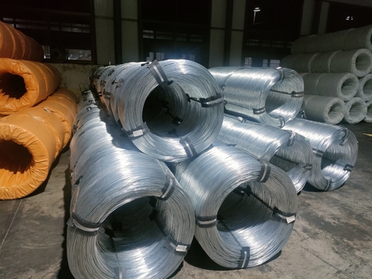Fios de aço galvanizados com certificado TUV e amostras disponíveis