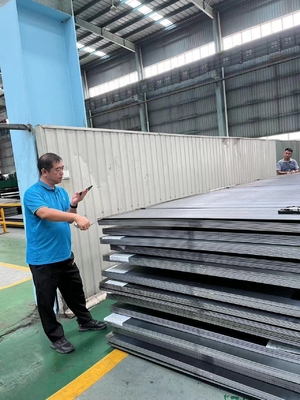 0.35mm A36 Hrc Hr Linha de produção de chapa de aço de ferro baixo e metal alto rolando quente chapa de aço carbono