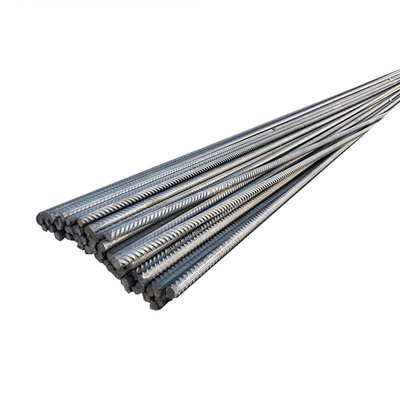 HRB400 HRB335 Rebar de aço D10 D12 D16 D20 Barra redonda deformada comprimento 6m 8M 9m 12M para reforço de concreto