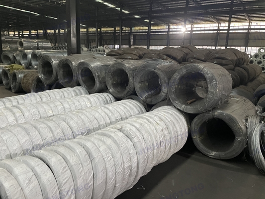 20 Gauge Galvanized Steel Wire 12/16/18 Gauge Electro GI Bonding Wire Tolerância ± 1% Adequado para aplicações versáteis