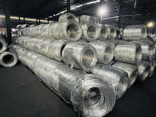 20 Gauge Galvanized Steel Wire 12/16/18 Gauge Electro GI Bonding Wire Tolerância ± 1% Adequado para aplicações versáteis
