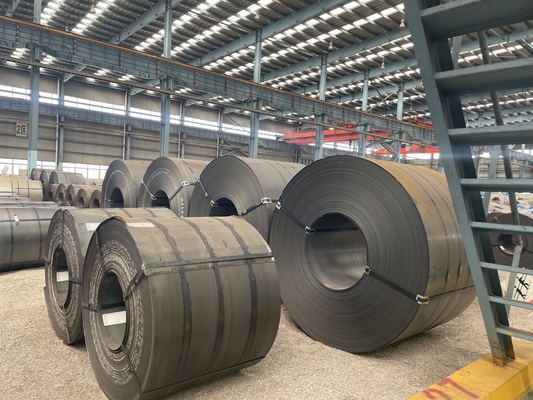 Q235B Bobina laminada a quente de aço carbono 2*1250*C para materiais de construção Largura 600-2000mm Espessura 0,8-300mm
