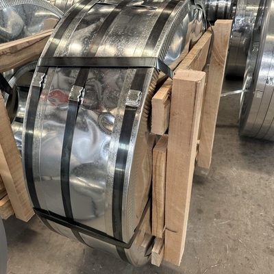 Z275 Linha de produção de tiras de aço galvanizadas a quente com largura 600 mm-1500 mm revestimento Z10-Z275