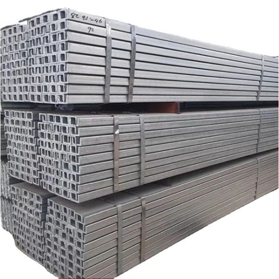 Profissionais de aço laminados a quente de vigas U Q235/Q345/SS400/ST37-2/ST52/Q420/Q460/S235JR/S275JR/S355JR para suportes estruturais