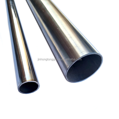 Indústria Alimentar 304 316l Tubos redondos de aço inoxidável laminados a quente e revestidos de ouro de 18k espessura de cor 0,1 mm-8 mm