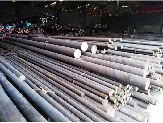 Venda Barras redondas de aço carbono não ligado S235JR Q235 Q345B S345JR com tamanho de corte e tecnologia de laminagem a quente