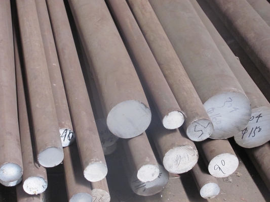 Venda Barras redondas de aço carbono não ligado S235JR Q235 Q345B S345JR com tamanho de corte e tecnologia de laminagem a quente