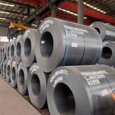 ST37 Rodas de aço de carbono laminadas a quente Ferro preto HRC S235jr S355jr SAE1006 Q235b SS400 ASTM A36
