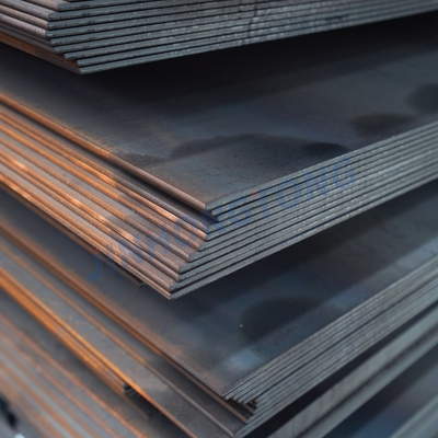 Skin Pass Sim ASTM A572 Grau 50 Chapa de aço laminada a quente Chapa de aço leve de carbono Chapa de metal de ferro para material de construção