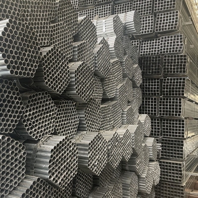 Tubos de aço galvanizados e tubos para construção, pregalvanizados, tubos Q235 e Q345