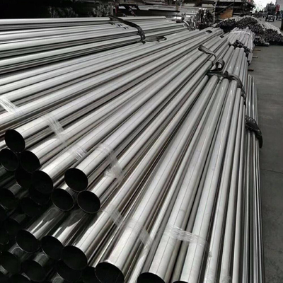 304L tubos de aço inoxidável laminados a frio laminados a quente Dimensões personalizáveis 0,1-8mm para aplicações estruturais de alta precisão