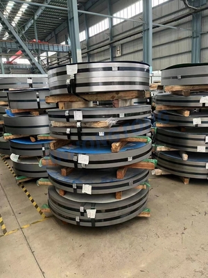 JIS ASTM DX51D SGCC Faixa de bobina de aço galvanizado laminada a quente/a frio para processamento Largura 20-1500 Tolerância ±1%