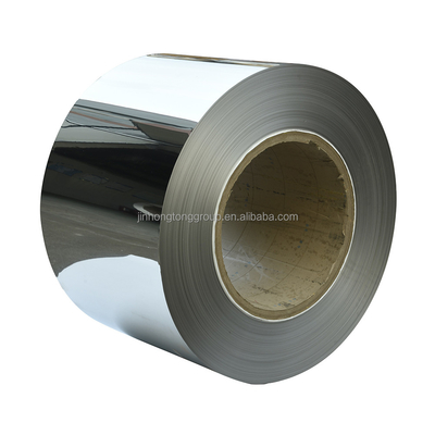 Fita de aço inoxidável de fornecimento direto 1.4310 0,2 mm espessura 304 316 201 SS Fita de aço sem costura Dimensão personalizada NO. 3 Superfície