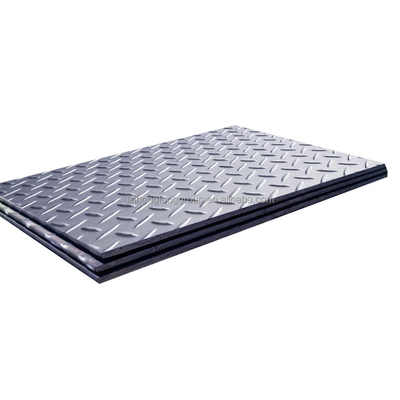 347 ASTM Standard S235 Calculadora de peso de chapa a quadros 4,5 mm Antiderrapante MS Chapa de piso a quadros de aço leve