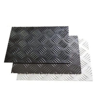 Chapa Q235 MS Chapa de aço de diamante Chapa de aço de carbono leve/Chapa de aço a quadros A36 HR/Chapa desenhada com tolerância ±1%
