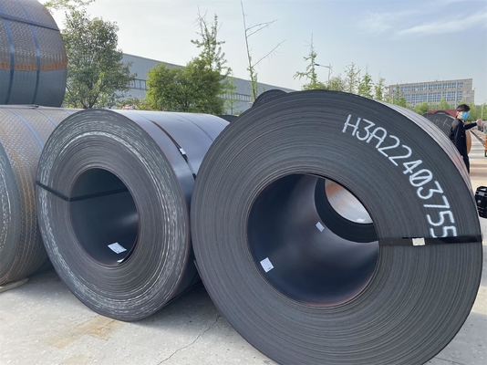 Grau Ss400 Q235 Q355 A36 Grade50 S235jr 1,2 mm 1,5 mm 1,1 mm a 12 mm HRC suave Ms Negro de carbono laminado a quente