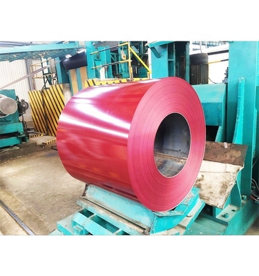 0.25-1.6mm aço endurecido PPGI PPGL revestido de cor galvanizado Roofing Coil RAL Color Cold Rolled Hot Rolled Técnica